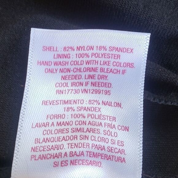 Womens New OnePiece Tie Front Swimsuit XS - Picture 3 of 8